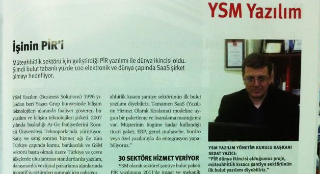 Ar-Ge ve İnovasyonla Fark Yaratan Şirketler YSM Yazılım